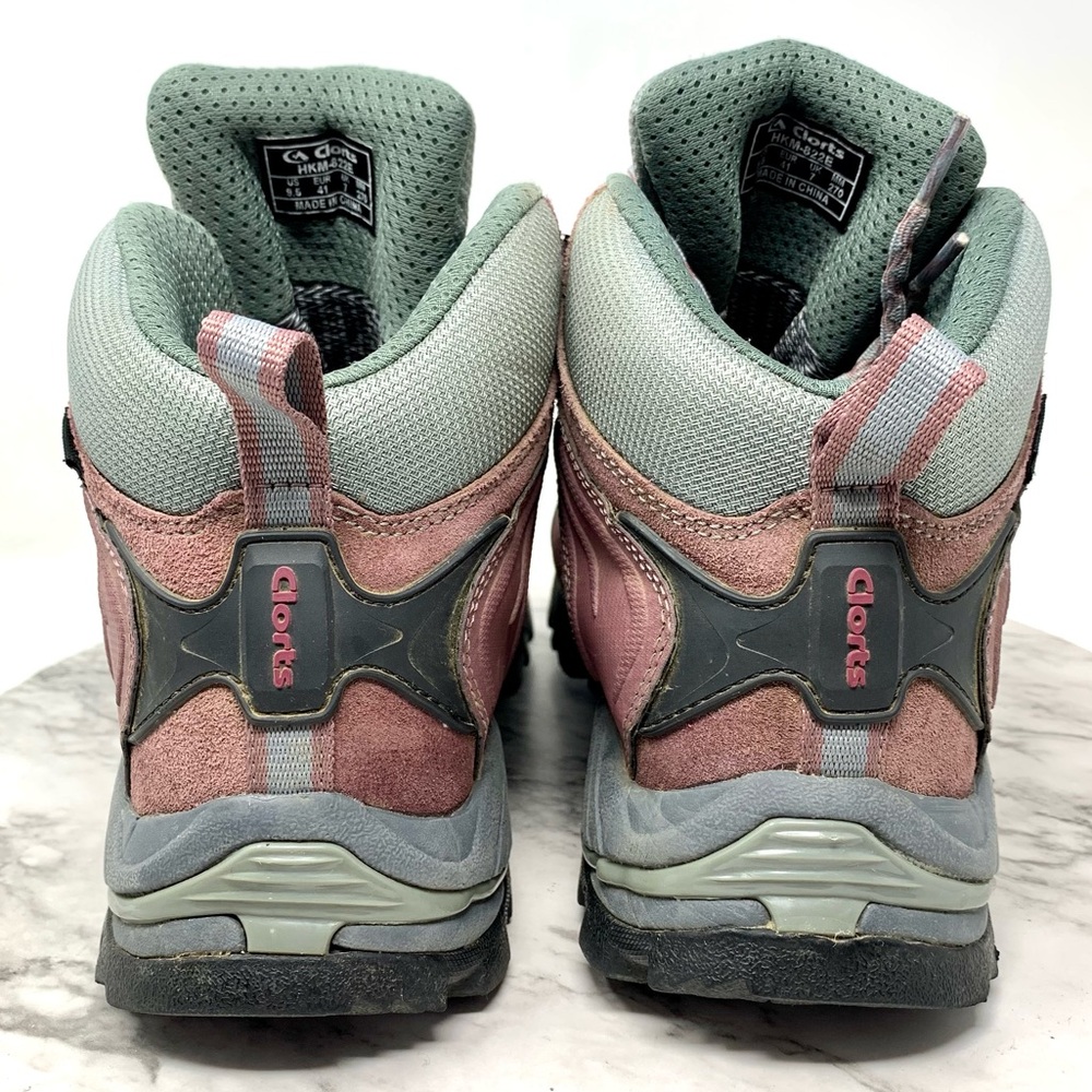 Clorts HKM-822E Suede Trail Hiking Boots 9.5/41 Waterproof Membrane Activewear - Picture 5 of 16